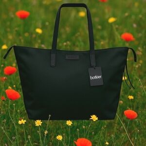 NWT BOTKIER BOND TOTE BLACK LARGE NYLON